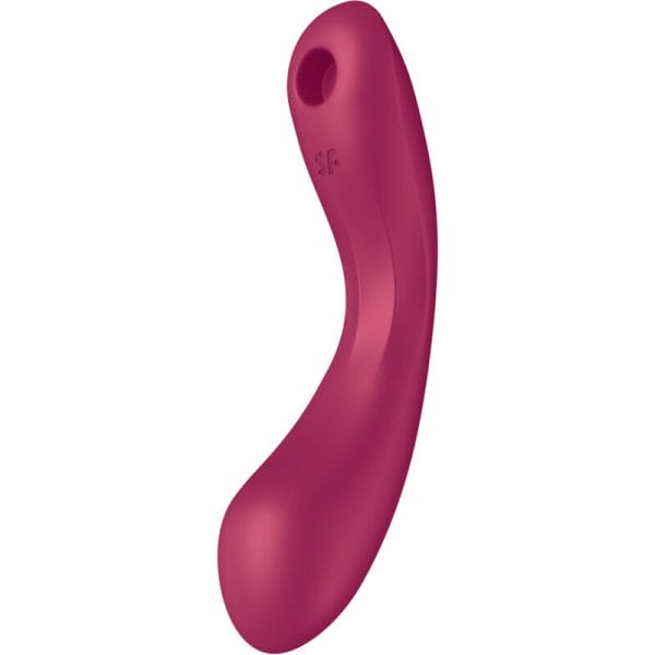 SATISFYER - CURVE TRINITY 1 AIR PULSE VIBRATION RED 3